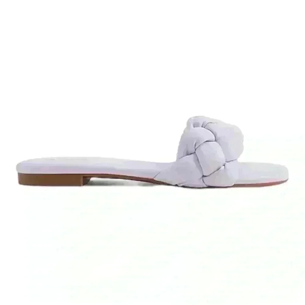 Women’s Express Braided One Band Sandals - Picture 3 of 8